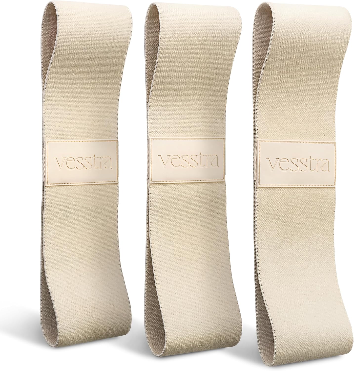 Premium Loop Resistance Bands Set - Non-Slip Fabric Booty Bands for Glutes & Legs | Light, Medium, Heavy Sizes for Pilates & Strength Training