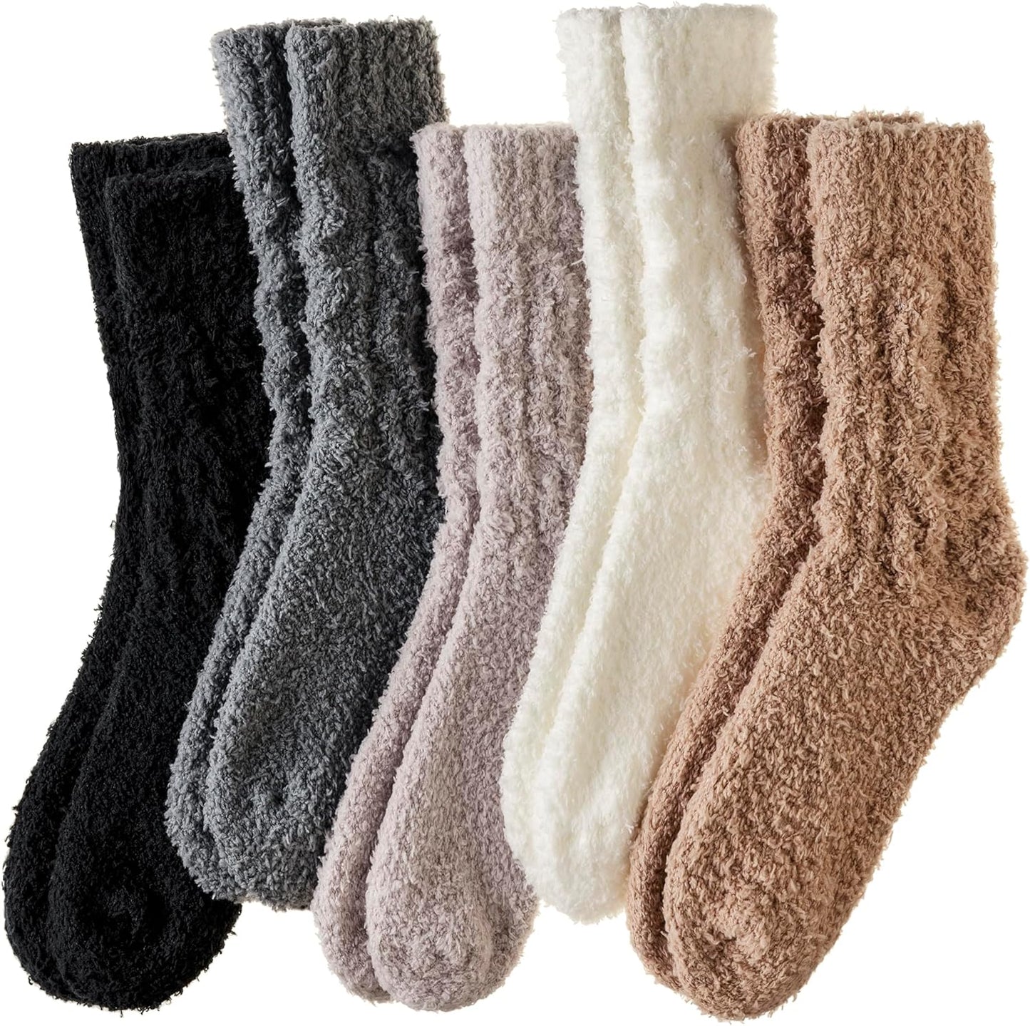 WEVIAS Women's Fuzzy Socks - Cozy Plush Winter Slippers for Ultimate Comfort | Soft Fleece Design