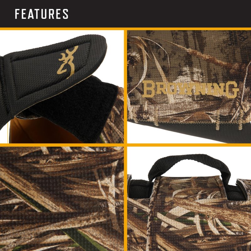 Browning Pet Vest, 5mm, Handle, Neoprene Vest 5mm Handle Large, Realtree MAX-5 (5mm), Large US