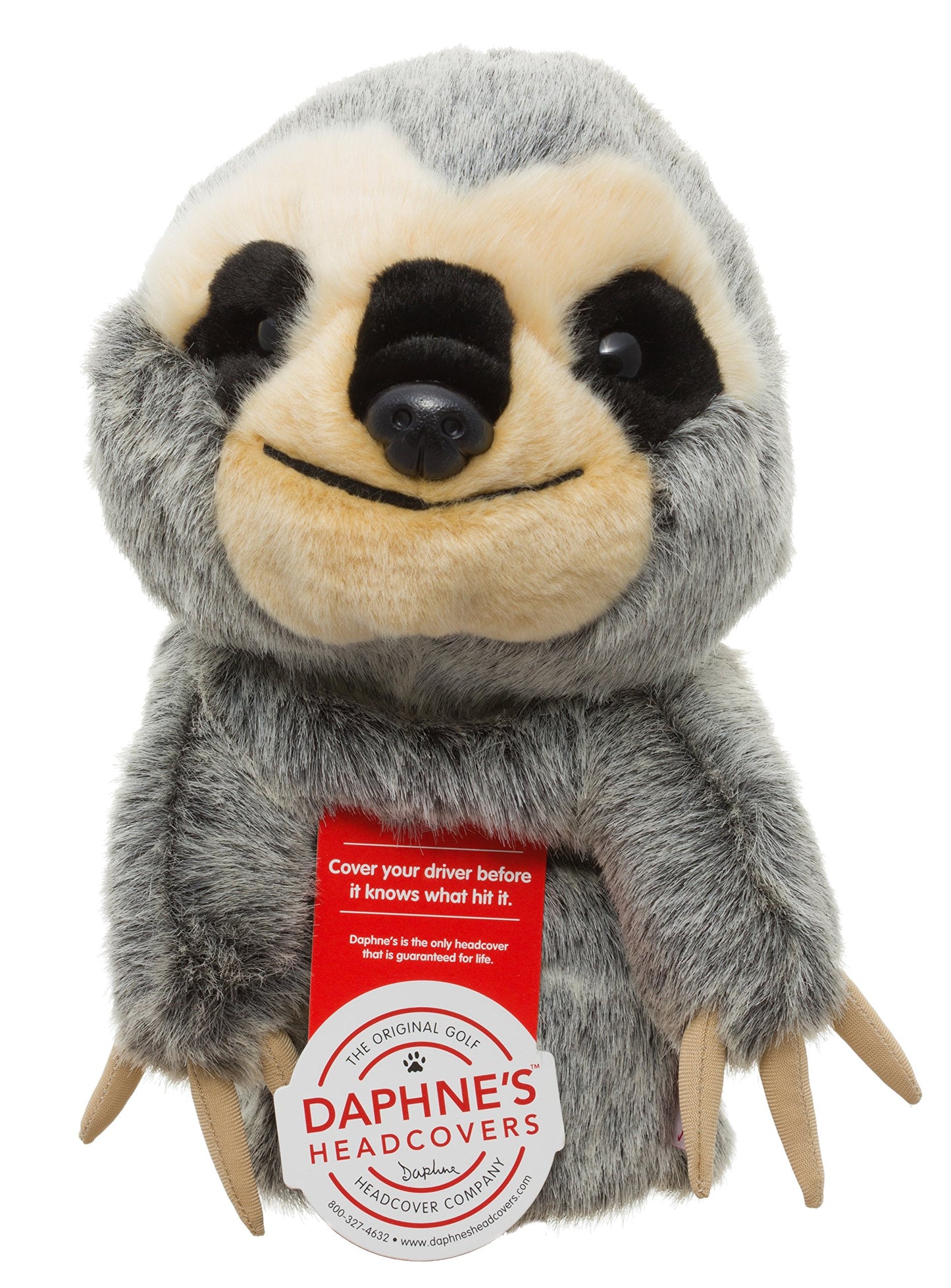 Daphne’s Sloth Golf Driver Headcover | Premium Driver Headcovers | Funny Golf Club Covers | Stylish Protection for Your Clubs | Men's Golf Gear | Driver Headcover for Men and Women