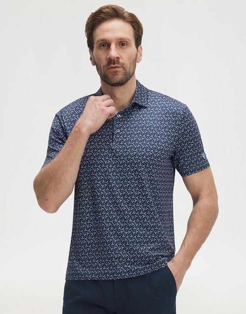 M MAELREG Men's Golf Shirt - Performance Moisture-Wicking Short Sleeve Polo | Casual Sport Fit