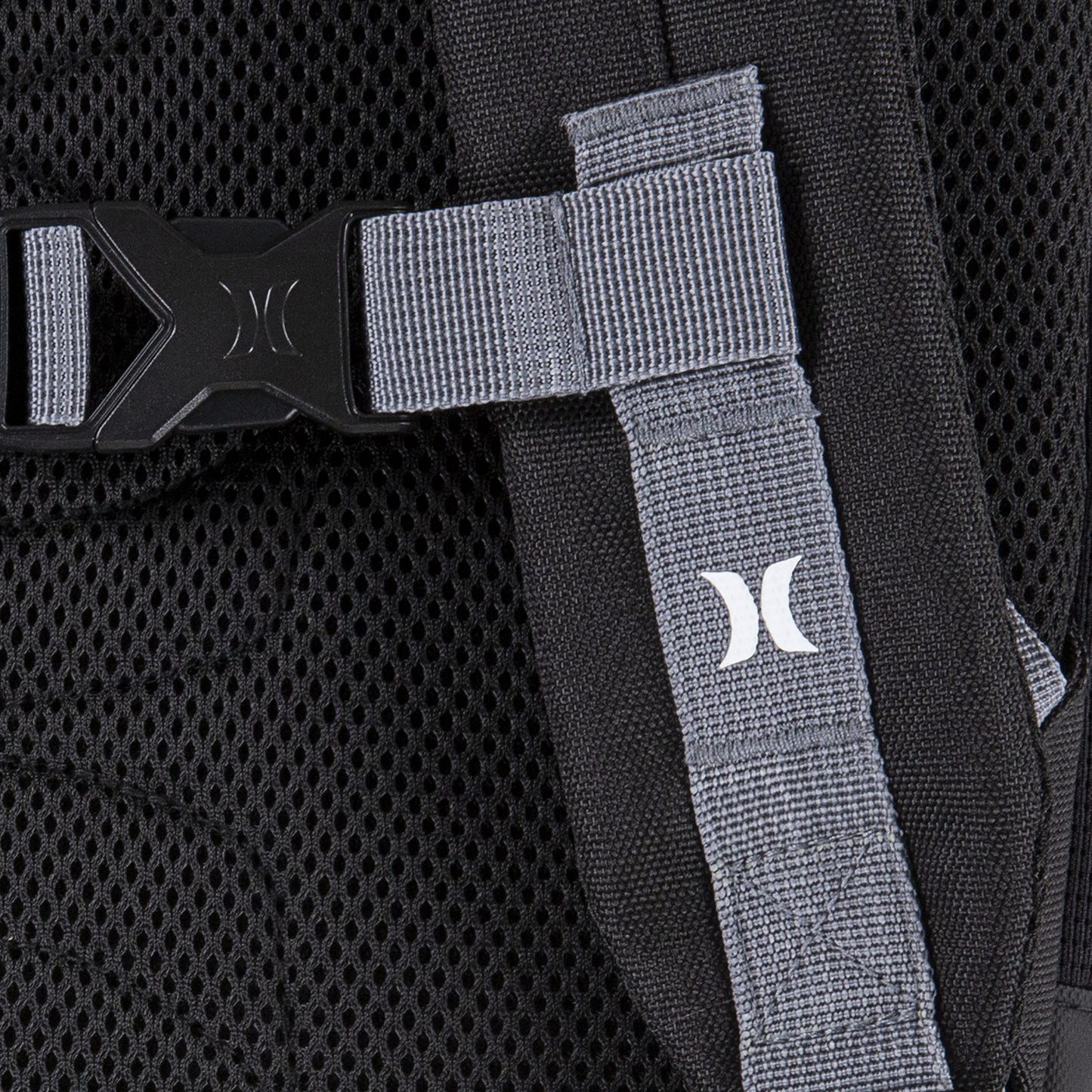 Hurley Unisex-Adults One and Only Utility Backpack, Anthracite/Black, L