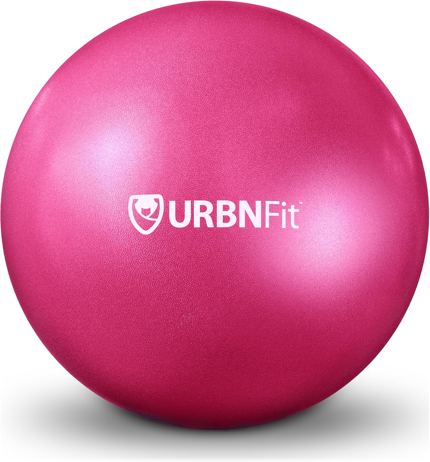 URBNFit Mini Exercise Ball 9” - Pilates & Yoga Stability Ball for Core Strength & Balance | Anti-Burst Design with Quick Pump