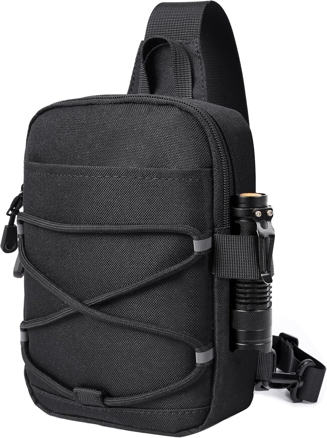 Mozeto Small Crossbody Bag - Water-Resistant Mini Sling for Travel & Hiking | Cell Phone Wallet