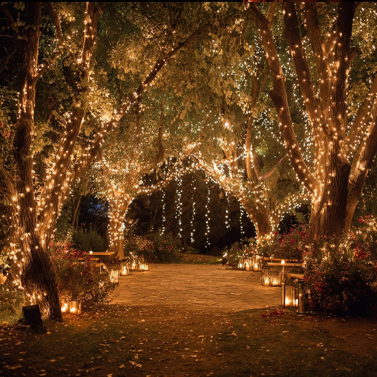 1000 LED Halloween String Lights 328FT - Waterproof Outdoor & Indoor Decor with Remote, 8 Modes - Purple & Orange for Parties & Yard