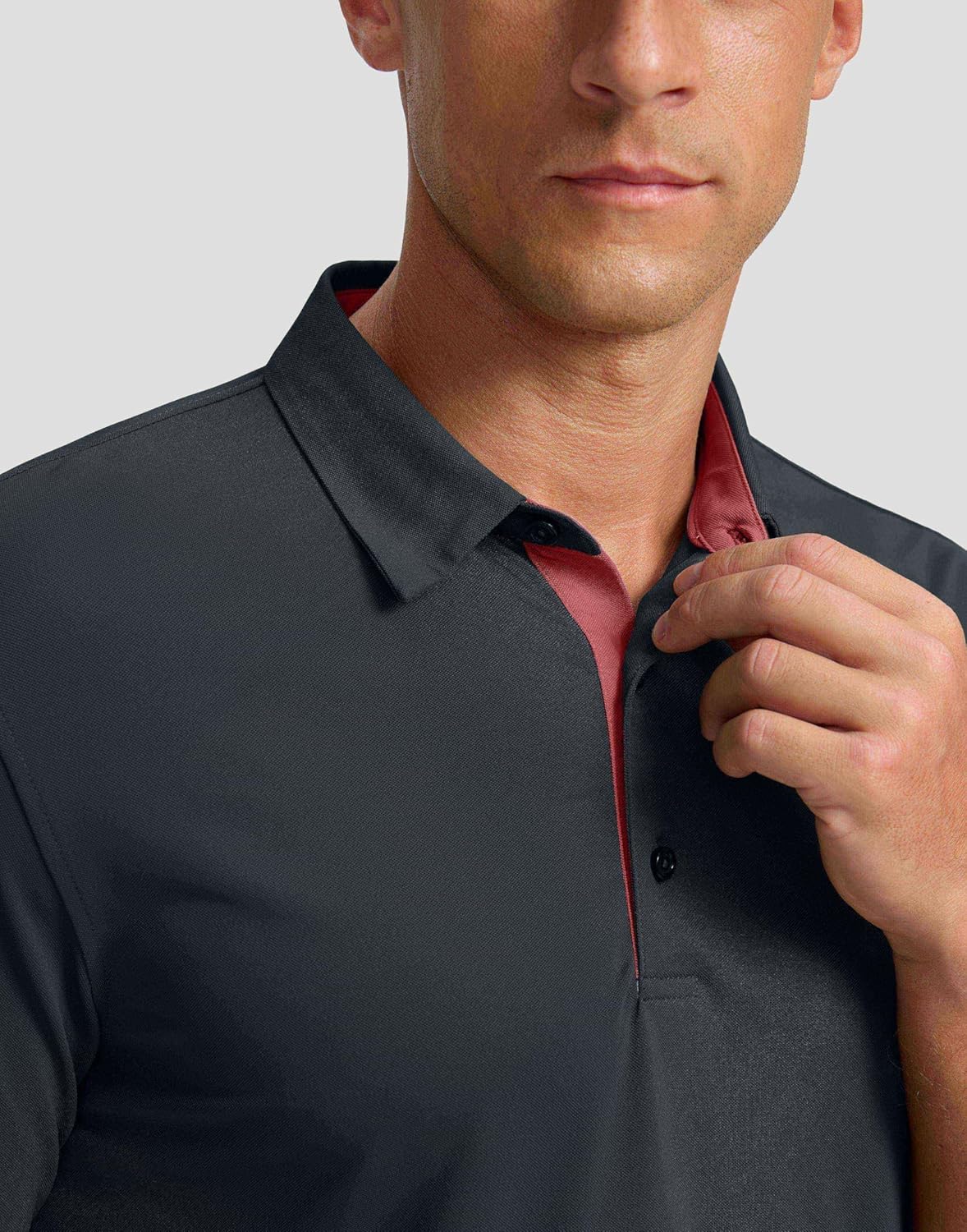 Skiennix Men's Golf Shirts - Moisture-Wicking Dry Fit Performance Polo | Short Sleeve Casual Athletic Wear