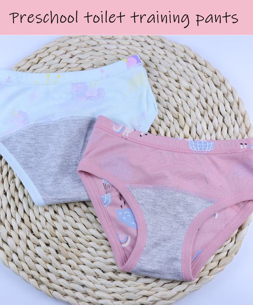 Boboking Toddler Kids Training Underwear Baby Girls Cotton Soft Briefs 4T