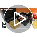 BYKITCHEN 8 Inch Square Air Fryer Rack for 6-7.5 QT Cosori, Ninja, Gourmia Airfryer - Stackable Food Dehydrator Accessory