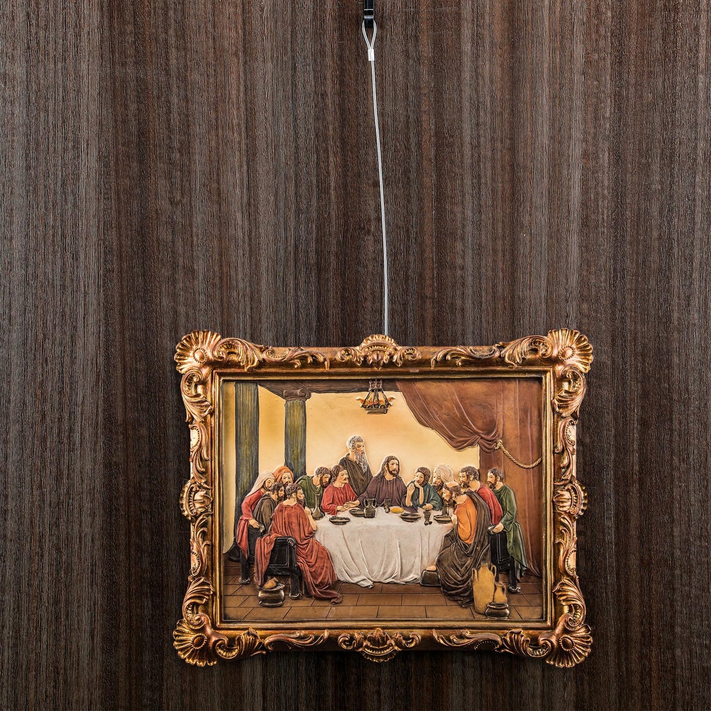 12 Pcs 59" Length Picture Rail Hanging Cord 66 Lb/ 30 kg Load Capacity Clear Nylon Picture Wire Invisible Nylon Cord Cable with Loop for Hanging, Frame Display Supply