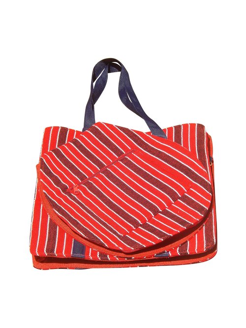 Green Breeze Imports Natural-Fiber Shoulder-Style Tennis Bag