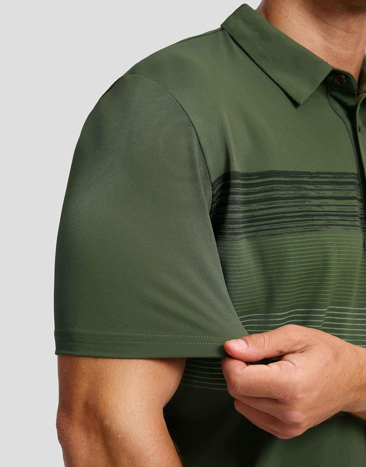 Skiennix Men's Golf Shirts - Dry Fit Moisture-Wicking Performance Polo | Short Sleeve Casual Athletic Wear