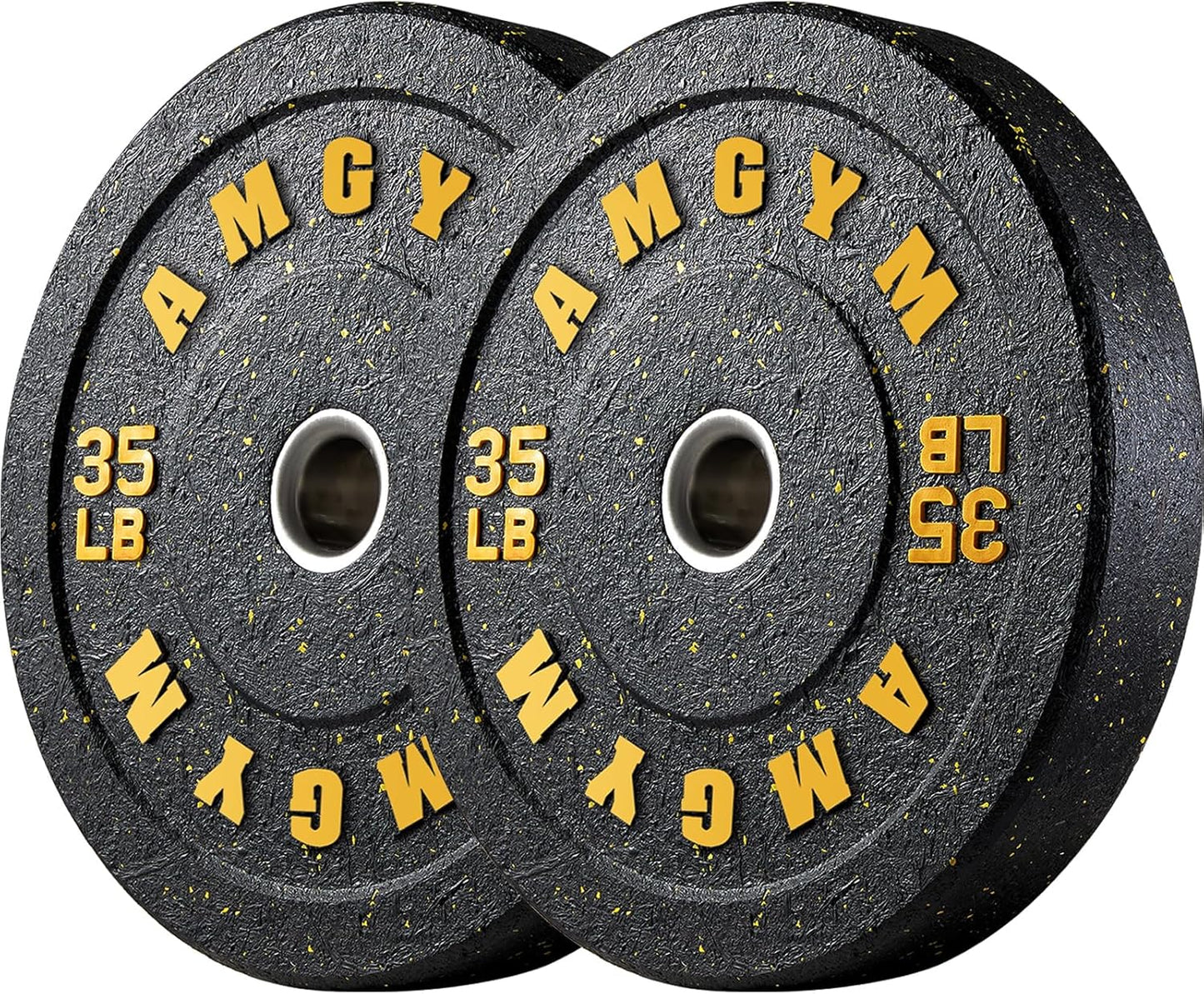 Skiennix 2-Inch Bumper Plates - Olympic Weight Plates Set for Home Gym | 10-650lbs, Multiple Colors