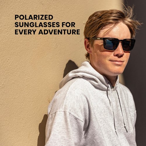 Suncloud Hundo Polarized Sunglasses, Burnished Brown/Polarized Brown, One Size