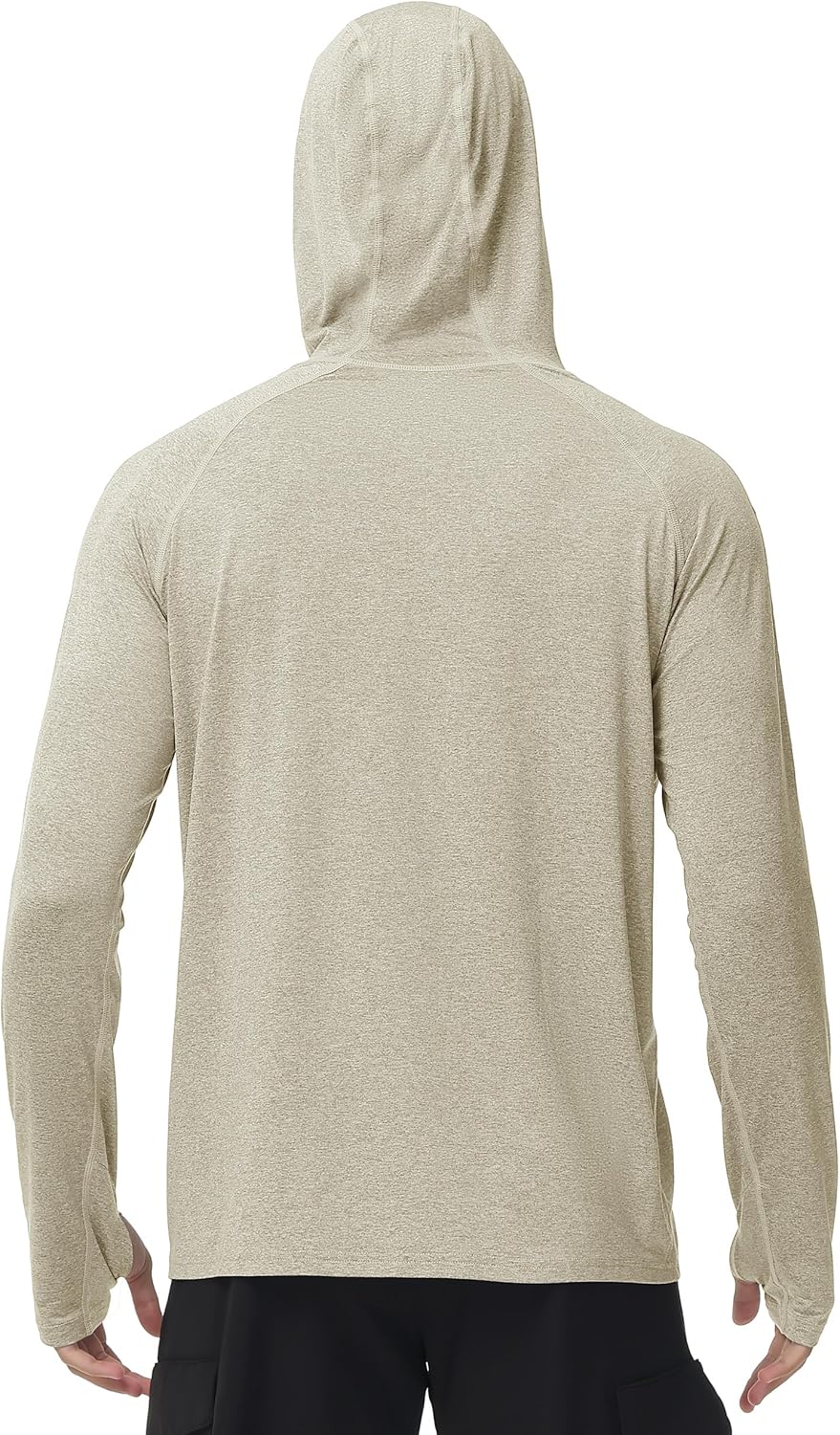 Roadbox Men's UPF 50+ Fishing Shirt - Long Sleeve UV Sun Hoodie for Hiking & Athletic Activities