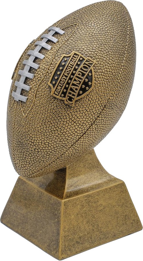 Decade Awards Fantasy Football Champion Trophy - Gold/Silver Finish | 6" or 12" Tall with Custom Engraving Available