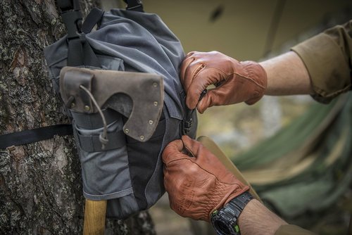 Helikon-Tex Bushcraft Haversack Bag Shadow Grey - Black