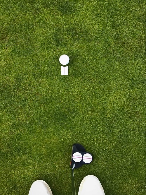 Golf Ball Mark Repair Tool, with Triple Track Ball Marker. (2 Pack)