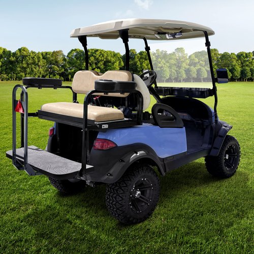 10L0L Golf Cart Rear Seat Safety Grab Bar for EZGO Club Car Yamaha, Hand Rail