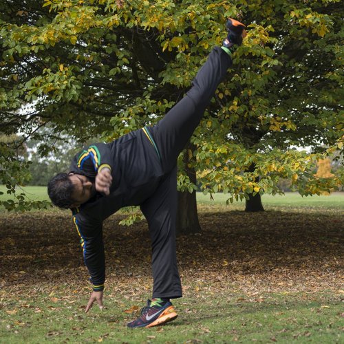 JL Sport Authentic Brazilian Capoeira Martial Arts Pants - Unisex (Black)