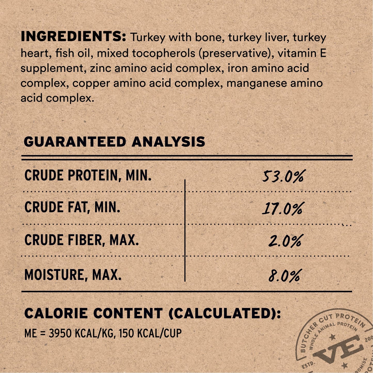 Vital Essentials Freeze Dried Cat Food, Raw Turkey Soft Nibs | Complete Meal or Topper | 99% Turkey, Organs & Bone | Limited Ingredient, High Protein, Grain Free Dry Cat Food | 12 oz Bag