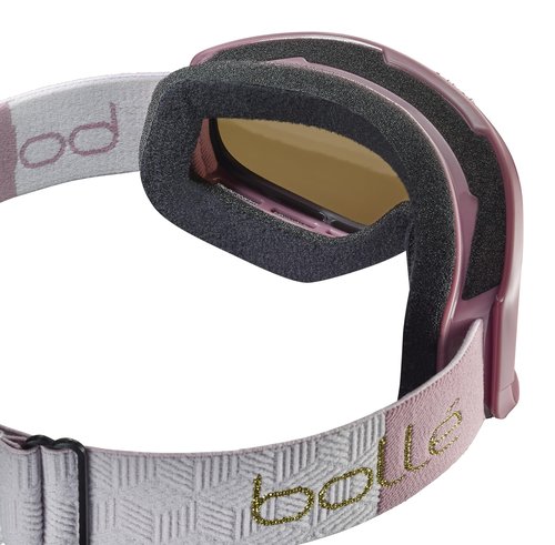 Bolle Sierra Vintage Rose Shiny/Black Chrome Cat.3 | Small-Medium - Snow Goggles Feminine-Adult