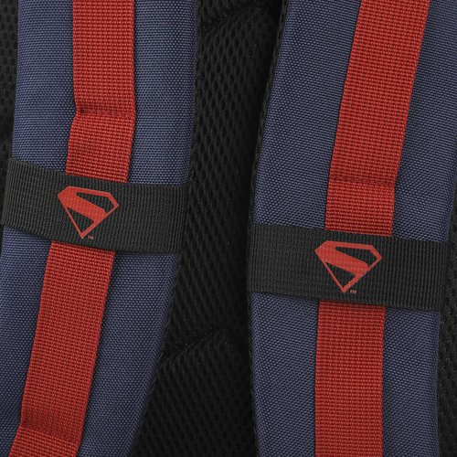 Bioworld Superman Web Logo 17.5" Blue Backpack