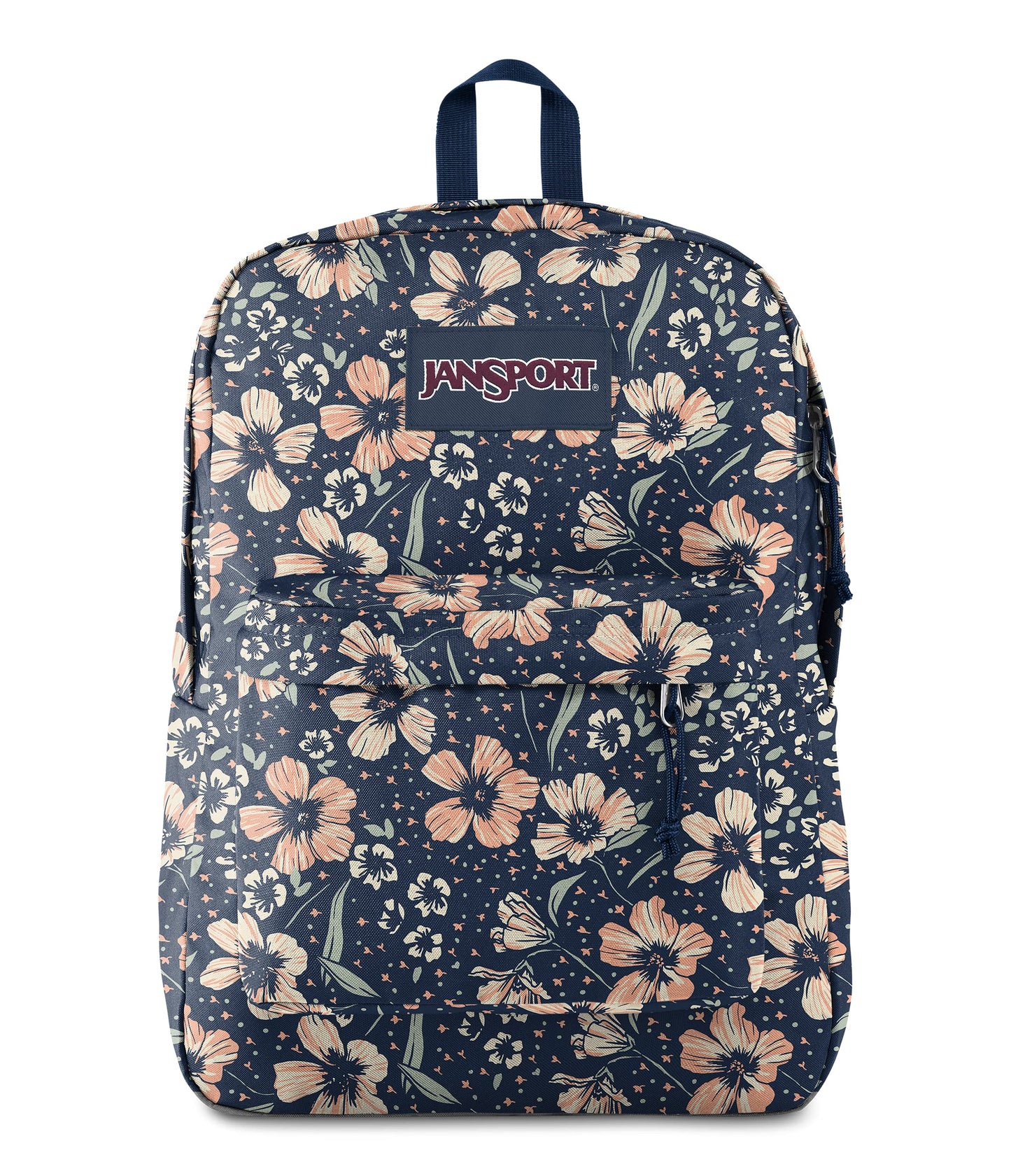 JanSport SuperBreak Backpack, Fields of Parad - Durable, Lightweight Bag with 1 Main Compartment, Front Utility Pocket with Built-in Organizer - Premium Backpack
