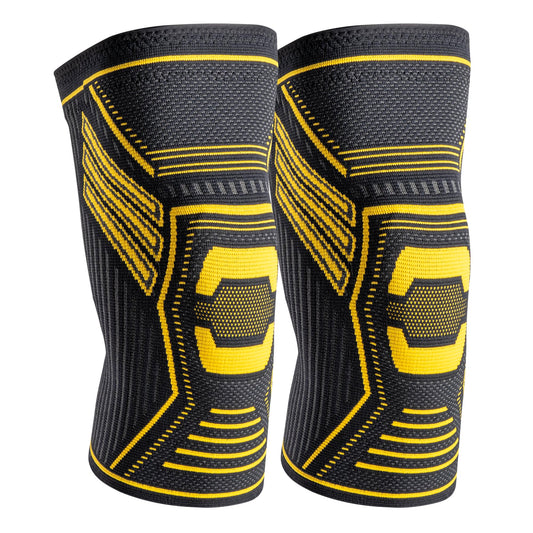 WalkMii Copper Knee Braces for Women and Men 2 Pack, Compression Sleeve for Knee Pain, Arthritis, Sports Recovery, Meniscus Tear, Joint Pain Relief-S