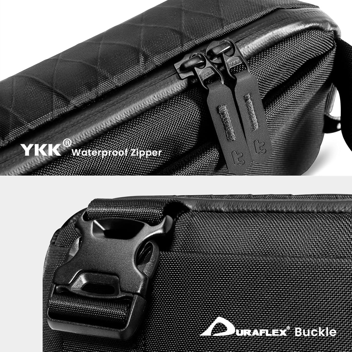 tomtoc Compact EDC Sling Bag - Versatile Crossbody Chest Pack for Men & Women | 3L-10L, X-Pac/Recycled Polyester