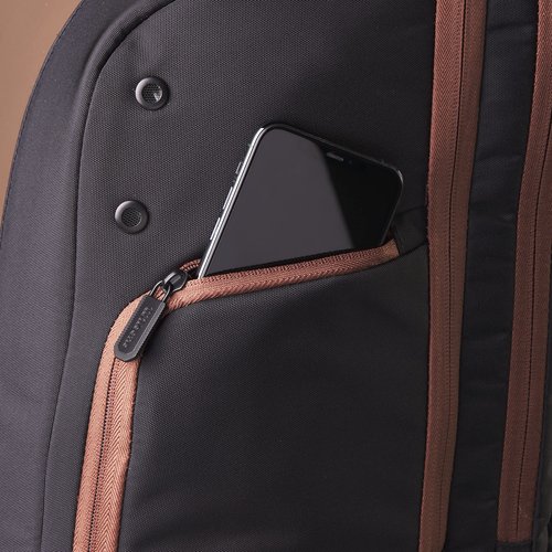 Wilson Pro Staff V14 Super Tour Tennis Backpack - Brown, Holds up to 2 Rackets
