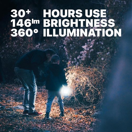MalloMe Camping Lantern - Multicolor 4-Pack LED Lights for Tents & Emergencies | Battery Powered