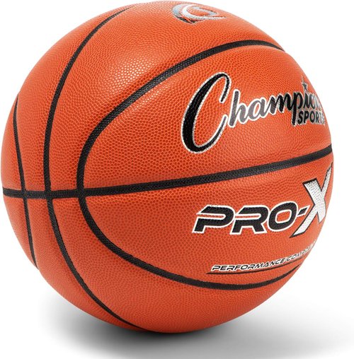 Champion Prox-Composite Basketball - Durable Performance for All Skill Levels | Official Size