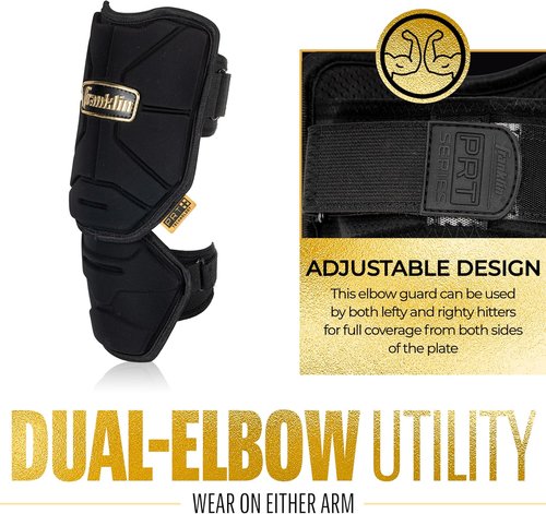 Franklin Sports Baseball Elbow Guard - PRT Series Protective Shield for Adults & Youth Batting