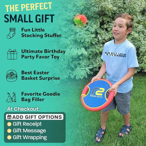Fun Bouncy Paddle & Ball Toss Game - Safe Soft Foam Design for Kids - Perfect for Indoor & Outdoor Play