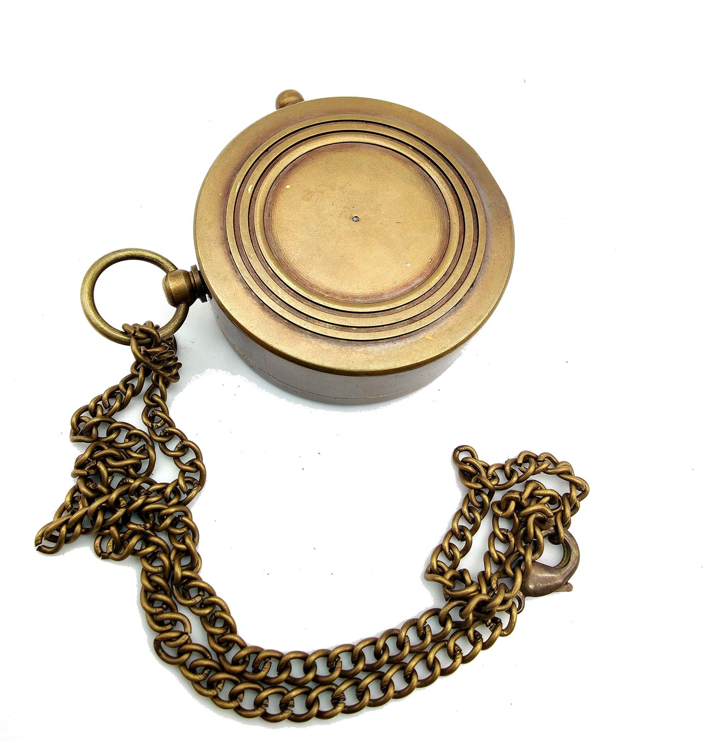 Handmade Vintage Gift Compass with Thoreau's Go Confidently Quote Engraved Brass Compass with Wooden case, Graduation Day Gifts, Boys Gifts, Compass Gifts
