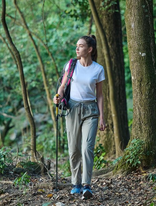 Hugut Women's Hiking Pants - Quick Dry Lightweight Cargo Design | UPF 50 Water Resistant, Zipper Pockets