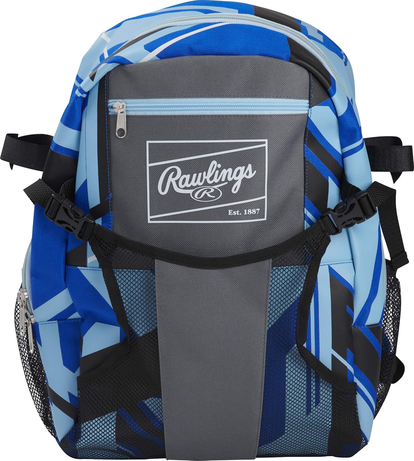 Rawlings REMIX Backpack Equipment Bag - T-Ball & Youth Baseball/Softball | Royal Color