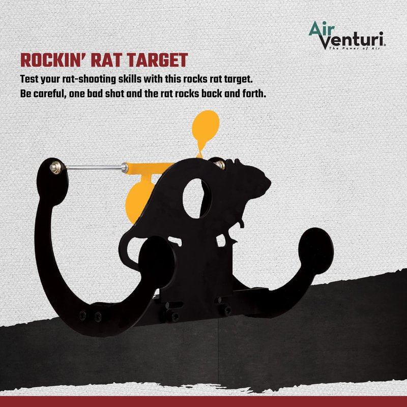 Air Venturi Airgun Targets (Rockin' Rat)