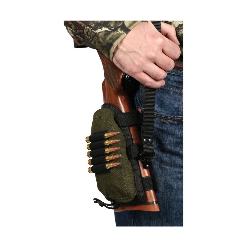 Allen Company Deluxe Buttstock Shell Holder & Accessory Pouch