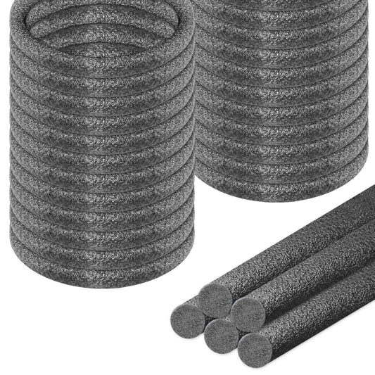 Foam Backer Rod for Gaps Concrete Crack Filler Joints Foam Gap Fillers Caulk Saver Backing Rod Concrete Filler Rope Joint Filler (1/2 Inches X 10 Feet)