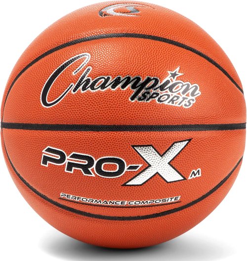 Champion Prox-Composite Basketball - Durable Performance for All Skill Levels | Official Size