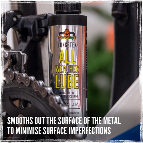 Tru-Tension | BananaSlip Tungsten All Weather Lube | Road, Mountain, Race & E-Bike Lubricant | 50ml