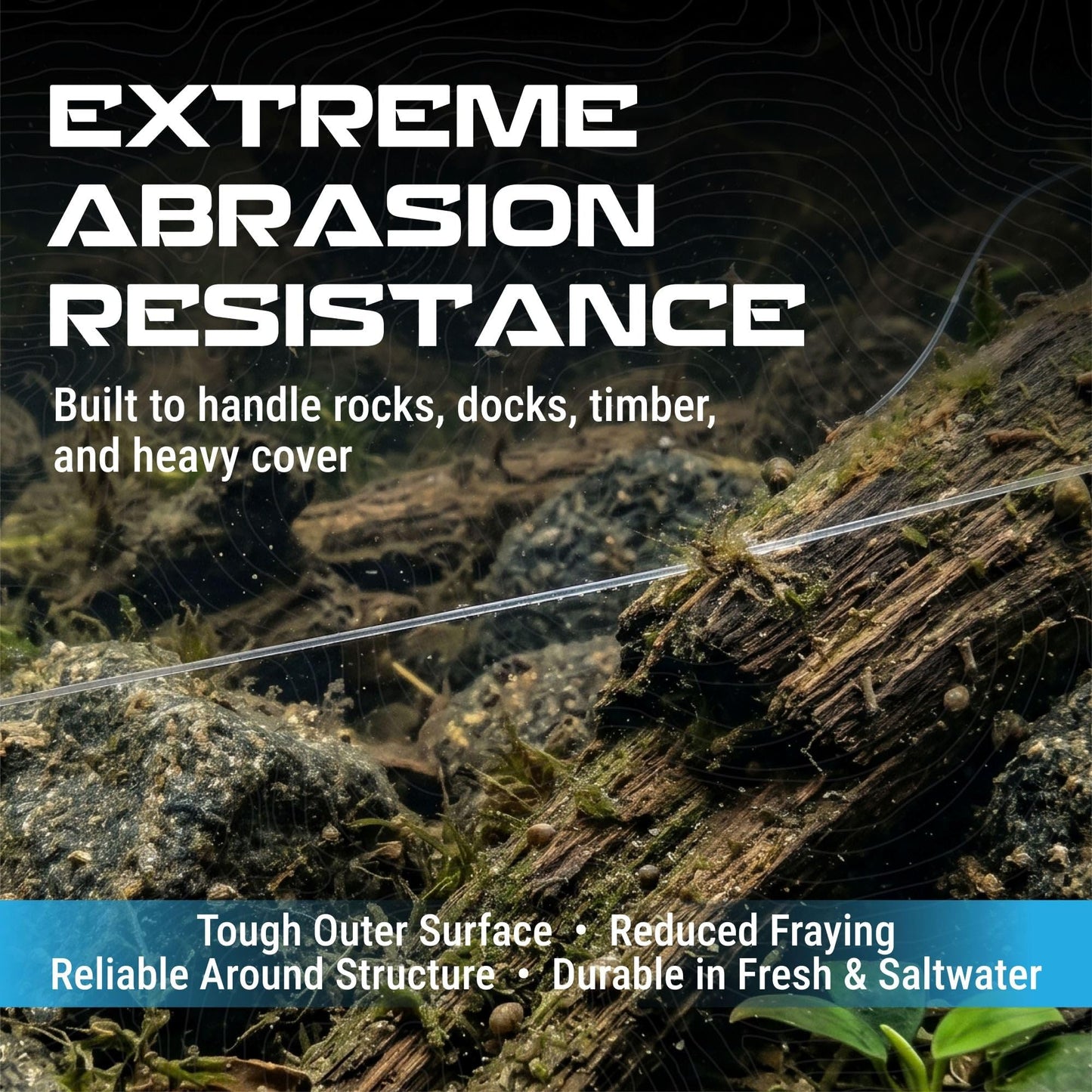 Reaction Tackle 100% Pure Fluorocarbon Fishing Line - High Strength, Abrasion-Resistant, Fast-Sinking, Virtually Invisible - Saltwater and Freshwater Leader Line - Clear - 12LB 50 Yards