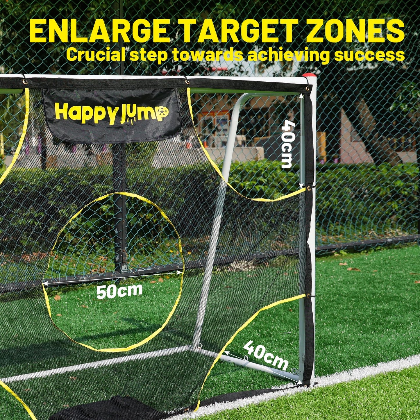 Happy Jump 6'x4' Soccer Goal Target Net