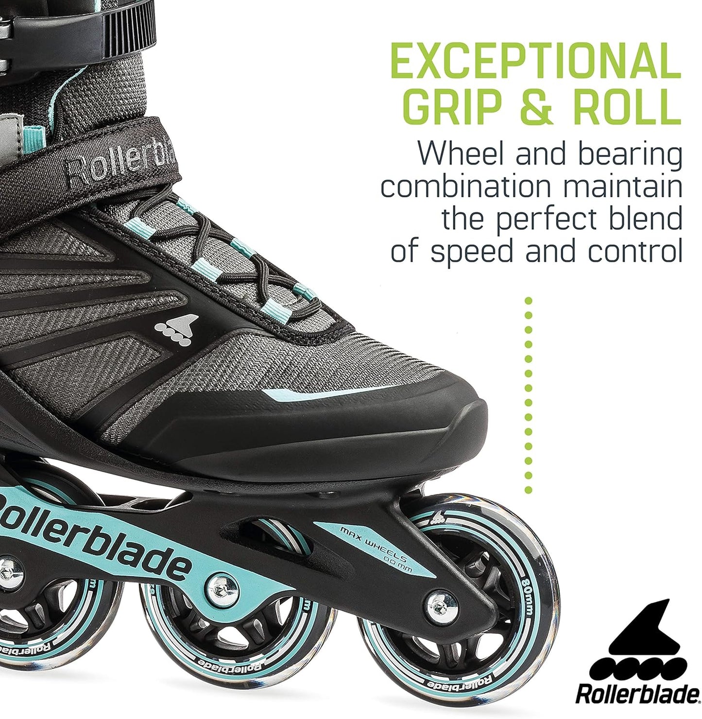 Rollerblade Zetrablade Women's Inline Skates - High-Performance Fitness Skating | Comfortable Fit