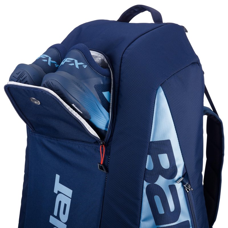 Babolat Pure Drive Racquet Holder 6-Pack 11th Gen Tennis Bag (Navy Blue)