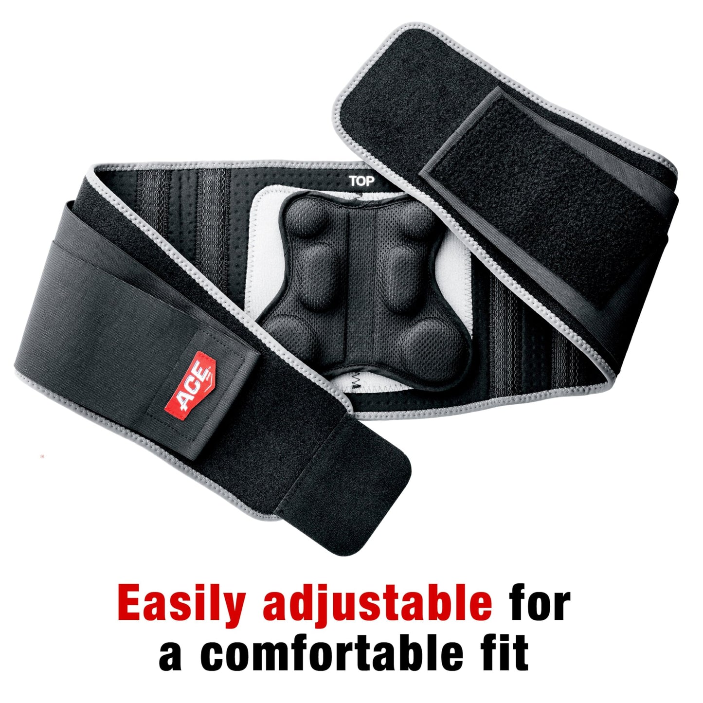 ACE Deluxe Back Stabilizer, with Lumbar Support, Back Brace, Doctor Developed, Adjustable, Helps with Herniated Discs and Sciatica