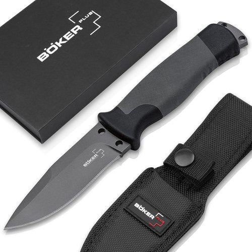 Boker Plus Outdoorsman Fixed Knife with Blade 8", 3-3/4"