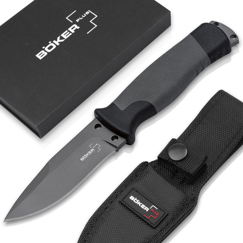 Boker Plus Outdoorsman Fixed Knife with Blade 8", 3-3/4"