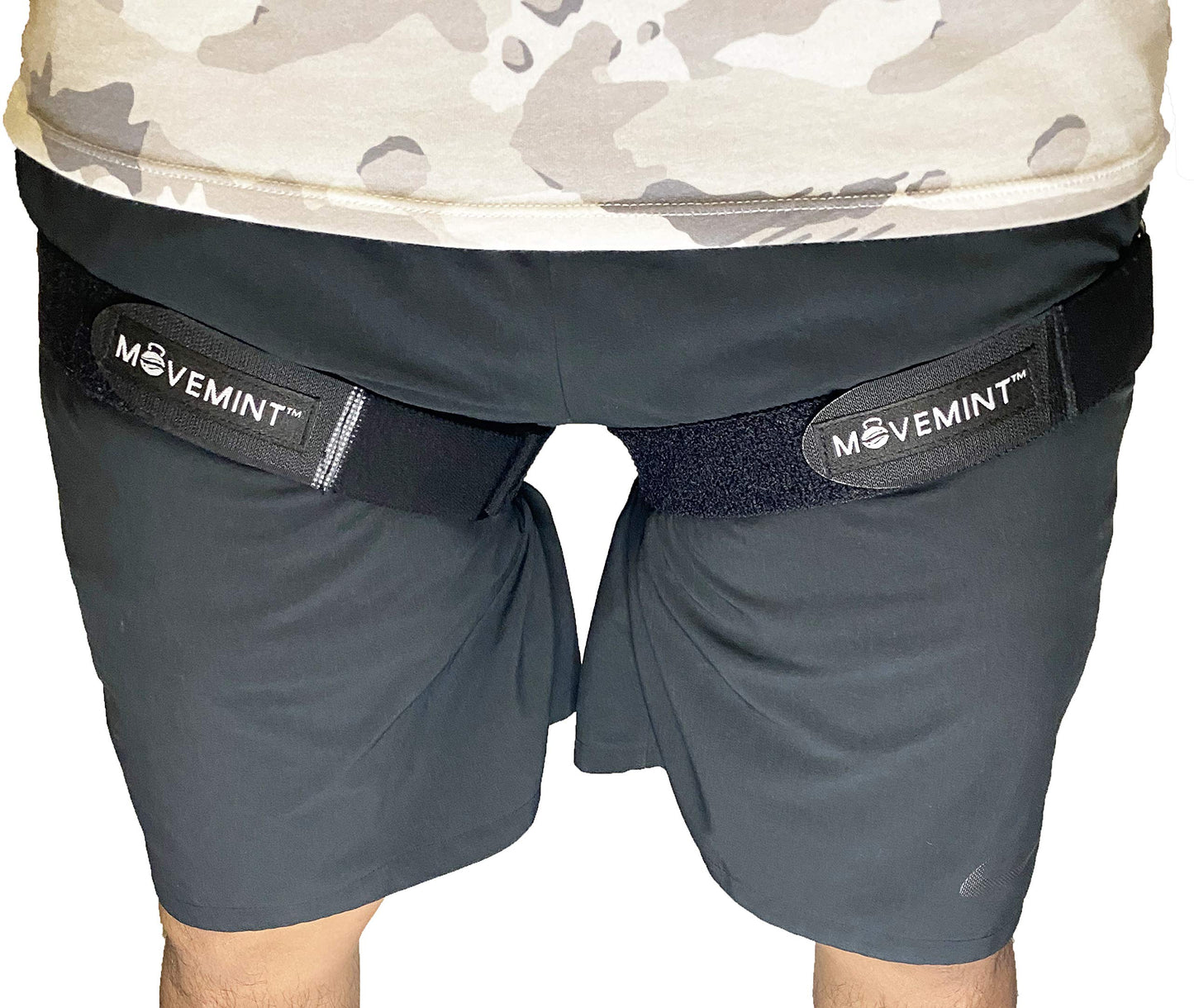MOVEMINT Double Layered Blood Flow Restriction Bands Thick Occlusion Training (2 Bands) Arms & Legs Wraps Tourniquet (New & Improved)